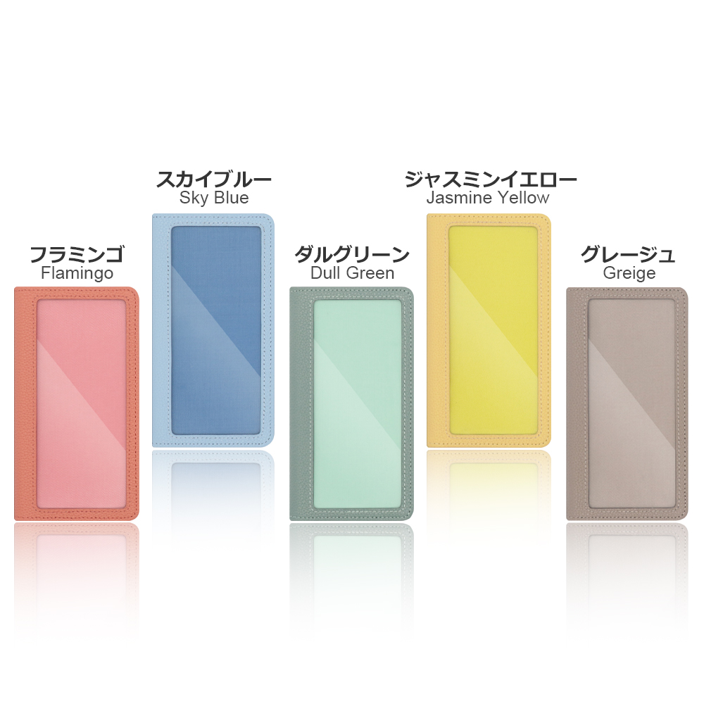 [ LOOF INDEX ] Galaxy S23  スマホケース ケース カバー 手帳型ケース カード収納 本革 マグネットなし ベルトなし [ Galaxy S23 ]