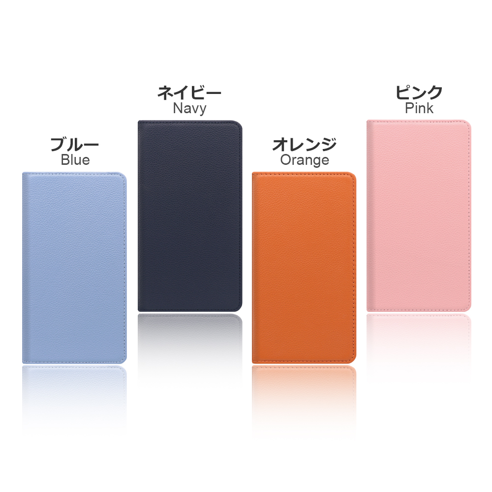 [ LOOF PASTEL ] Galaxy A54 5G a545g スマホケース ケース カバー 手帳型ケース カード収納 マグネット付き 本革 ベルトなし [ Galaxy A54 5G ]