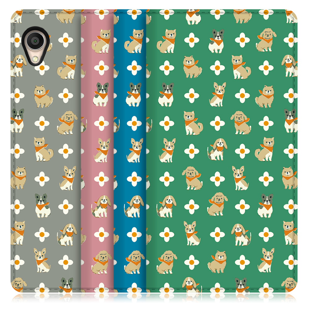 LOOF ANLOOF ZenFone Live (L1) / ZA550KL用  高品質 手帳型ケース カード収納付き ベルトなし [-Good Fellows-]