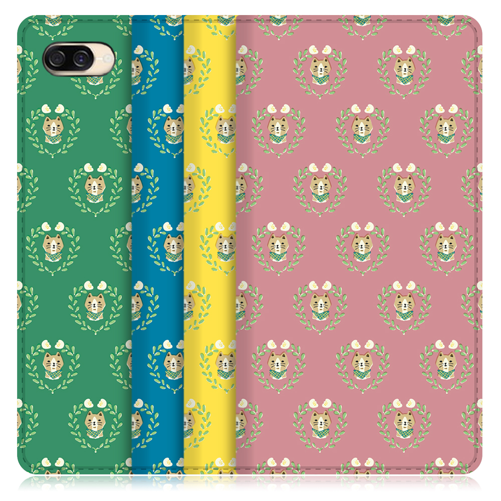 LOOF ANLOOF ZenFone 4 Max / ZC520KL用  高品質 手帳型ケース カード収納付き ベルトなし [-Paper Daisy-]