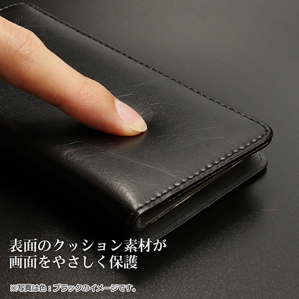 LOOF Royale Xiaomi Mi Note 10 / Mi Note 10 Pro / M1910F4G / M1910F4S [ワインレッド] 手帳型 ケース カバー スマホケース 財布型 ブック型 大容量 カード収納 スタンド ベルトなし スマホカバー 本革 高品質 パス入れ カード入れ ストラップ ホール