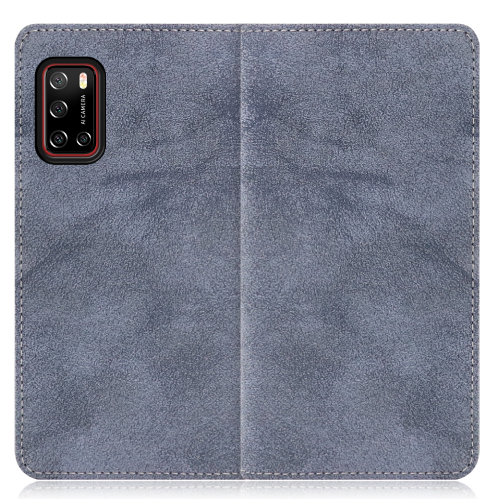LOOF SIKI Series Rakuten BIG s 用 [ウィンターブルー] ケース カバー 手帳型 手帳型ケース スマホケース カード収納 ベルトなし マグネットなし カードホルダー スタンド