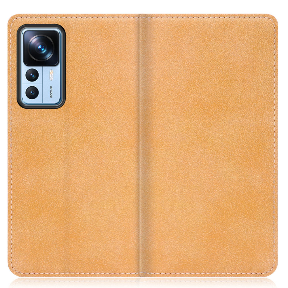 LOOF SIKI Series Xiaomi 12T Pro シャオミー 用 [オータムブラウン] ケース カバー 手帳型 手帳型ケース スマホケース カード収納 ベルトなし マグネットなし カードホルダー スタンド