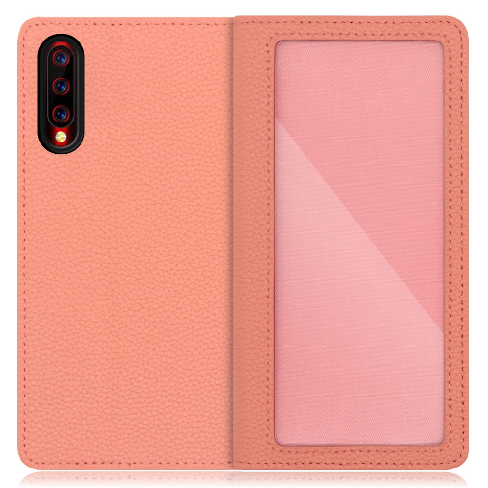 LOOF INDEX Series UMIDIGI X 用 [フラミンゴ] ケース カバー 手帳型 本革 手帳型ケース スマホケース ブック型 手帳型カバー カードポケット カード収納 写真ホルダー