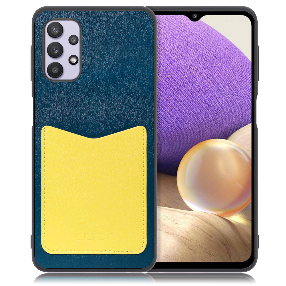 Galaxy A32 5G 耐水 使いやすい 手帳型 ケース ネイビー