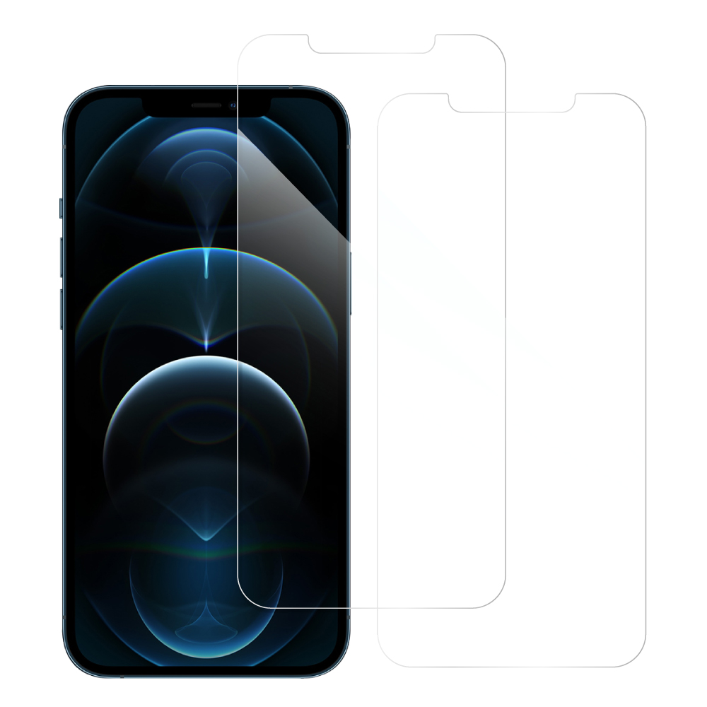 [2枚入り] LOOF iPhone 12 Pro Max 用 保護フィルム 簡単貼り付け 画面保護 ソフトフィルム 気泡なし 傷防止 割れ防止 高透過率 [iPhone 12 Pro Max/クリア仕様]