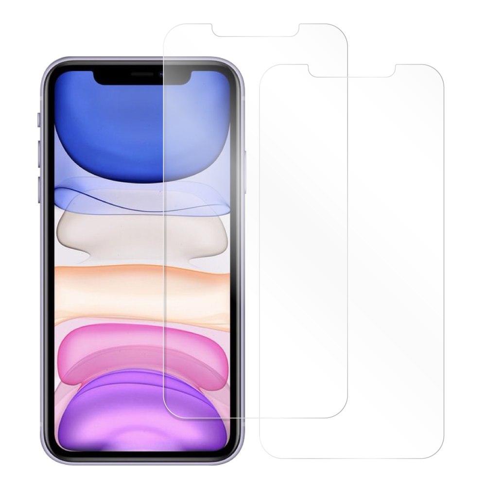 [2枚入り] LOOF iPhone 11 用 保護フィルム 簡単貼り付け 画面保護 ソフトフィルム 気泡なし 傷防止 割れ防止 ゲーマー向け 反射防止 [iPhone 11/マット仕様]