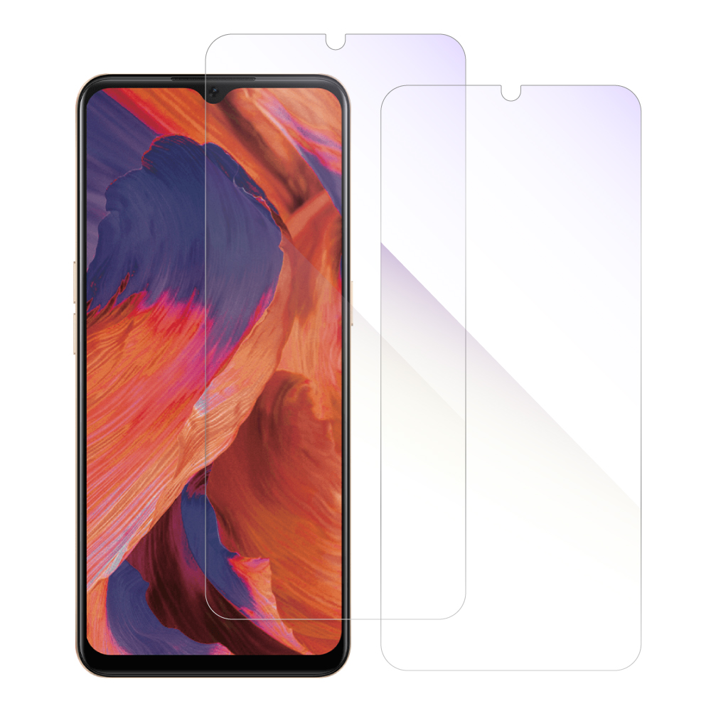 Looco Official Shop 2枚入り Loof Oppo 3 用 保護フィルム 簡単貼り付け 画面保護 ソフトフィルム 気泡なし 傷防止 割れ防止 目に優しい Oppo 3 ブルーライトカット仕様