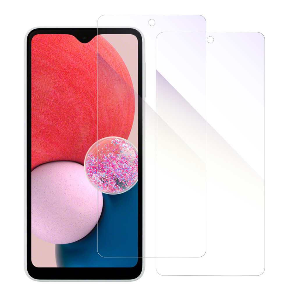 [2枚入り] LOOF Galaxy A23 5G SC-56C / SCG18 ギャラクシー 用 保護フィルム 簡単貼り付け 画面保護 ソフトフィルム 気泡なし 傷防止 割れ防止 目に優しい [ Galaxy A23 5G /ブルーライトカット仕様]