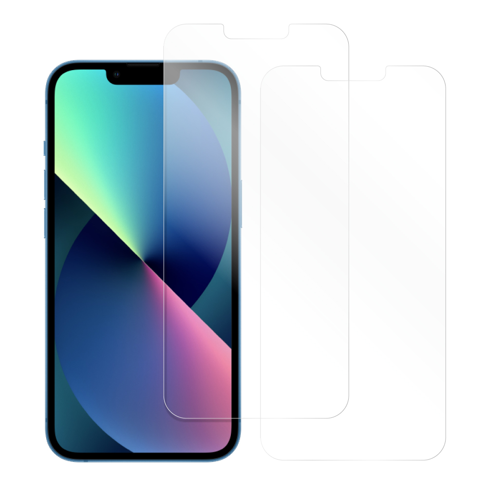 [2枚入り] LOOF iPhone 13 mini 用 保護フィルム 簡単貼り付け 画面保護 ソフトフィルム 気泡なし 傷防止 割れ防止 ゲーマー向け 反射防止 [iPhone 13 mini/マット仕様]