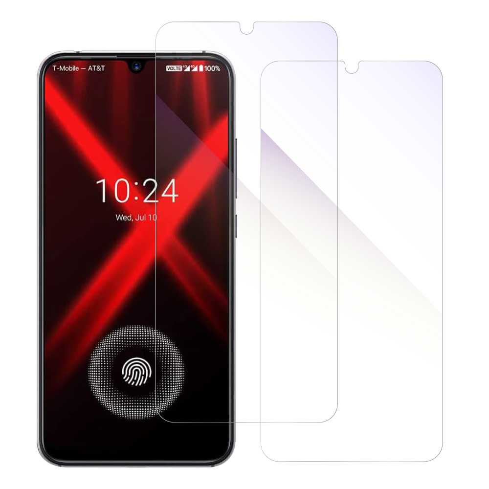 Looco Official Shop 2枚入り Loof Umidigi X 用 保護フィルム 簡単貼り付け 画面保護 ソフトフィルム 気泡なし 傷防止 割れ防止 目に優しい Umidigi X ブルーライトカット仕様