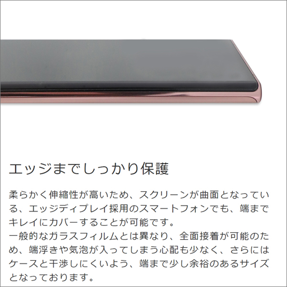 [2枚入り] LOOF Android One S10 / Android One S9 / DIGNO SANGA edition / S9-KC / KC-S304 用 保護フィルム 簡単貼り付け 画面保護 ソフトフィルム 気泡なし 傷防止 割れ防止 ゲーマー向け 反射防止 [ Android One S10 / Android One S9/ マット仕様]