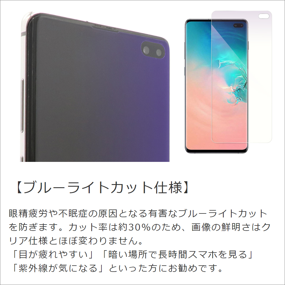 [2枚入り] LOOF Zenfone 8 Flip 用 保護フィルム 簡単貼り付け 画面保護 ソフトフィルム 気泡なし 傷防止 割れ防止 目に優しい [ASUS Zenfone 8 Flip /ブルーライトカット仕様]