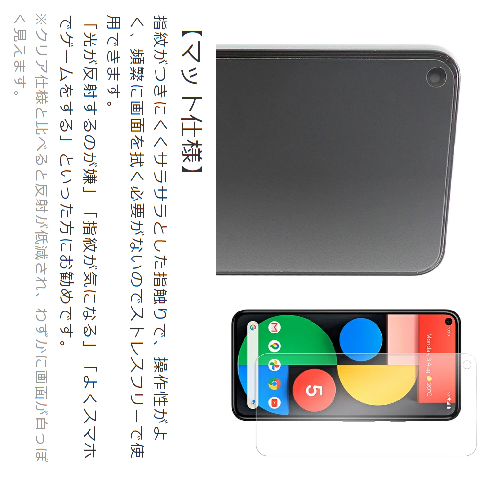 [2枚入り] LOOF KYOCERA あんしんスマホ KY-51B 用 保護フィルム 簡単貼り付け 画面保護 ソフトフィルム 気泡なし 傷防止 割れ防止 ゲーマー向け 反射防止 [マット仕様]