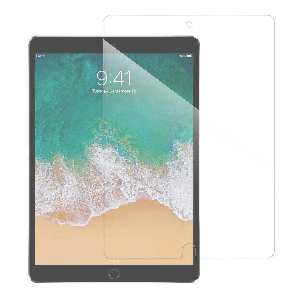 LOOF iPad Pro 10.5インチ[クリア仕様] 強化ソフトフィルム保護フィルム 気泡無し 貼りやすい 気泡なし 割れ防止