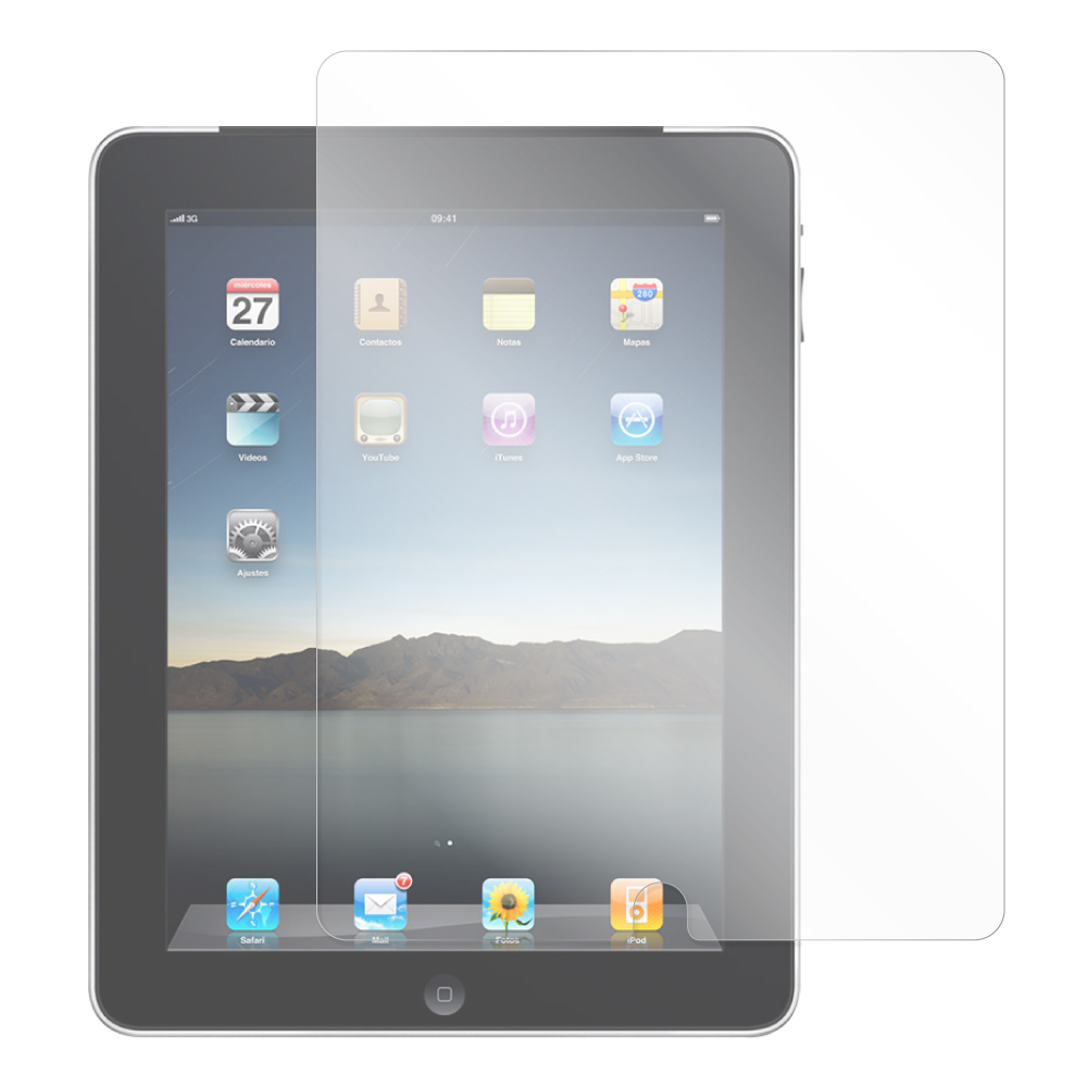 LOOF iPad(2010) [マット仕様] 強化ソフトフィルム保護フィルム 気泡無し 貼りやすい 気泡なし 割れ防止