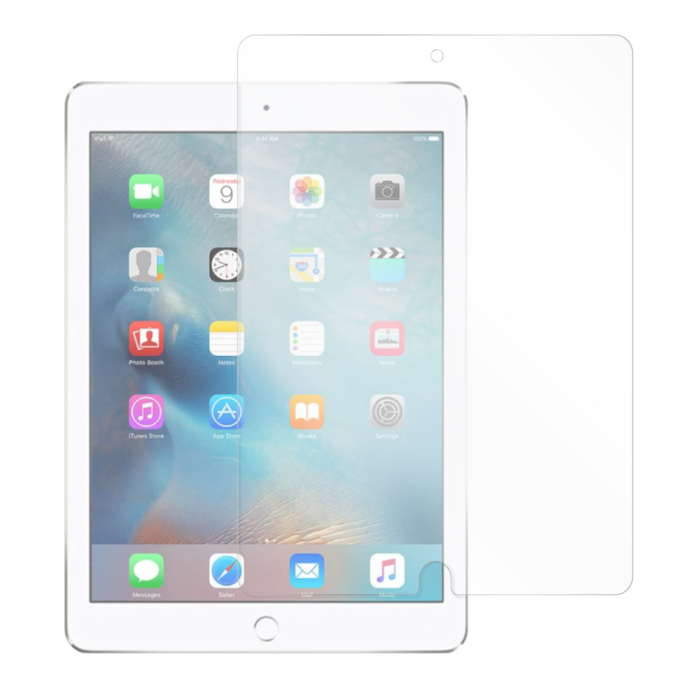 LOOF iPad Pro 9.7インチ[マット仕様] 強化ソフトフィルム保護フィルム 気泡無し 貼りやすい 気泡なし 割れ防止