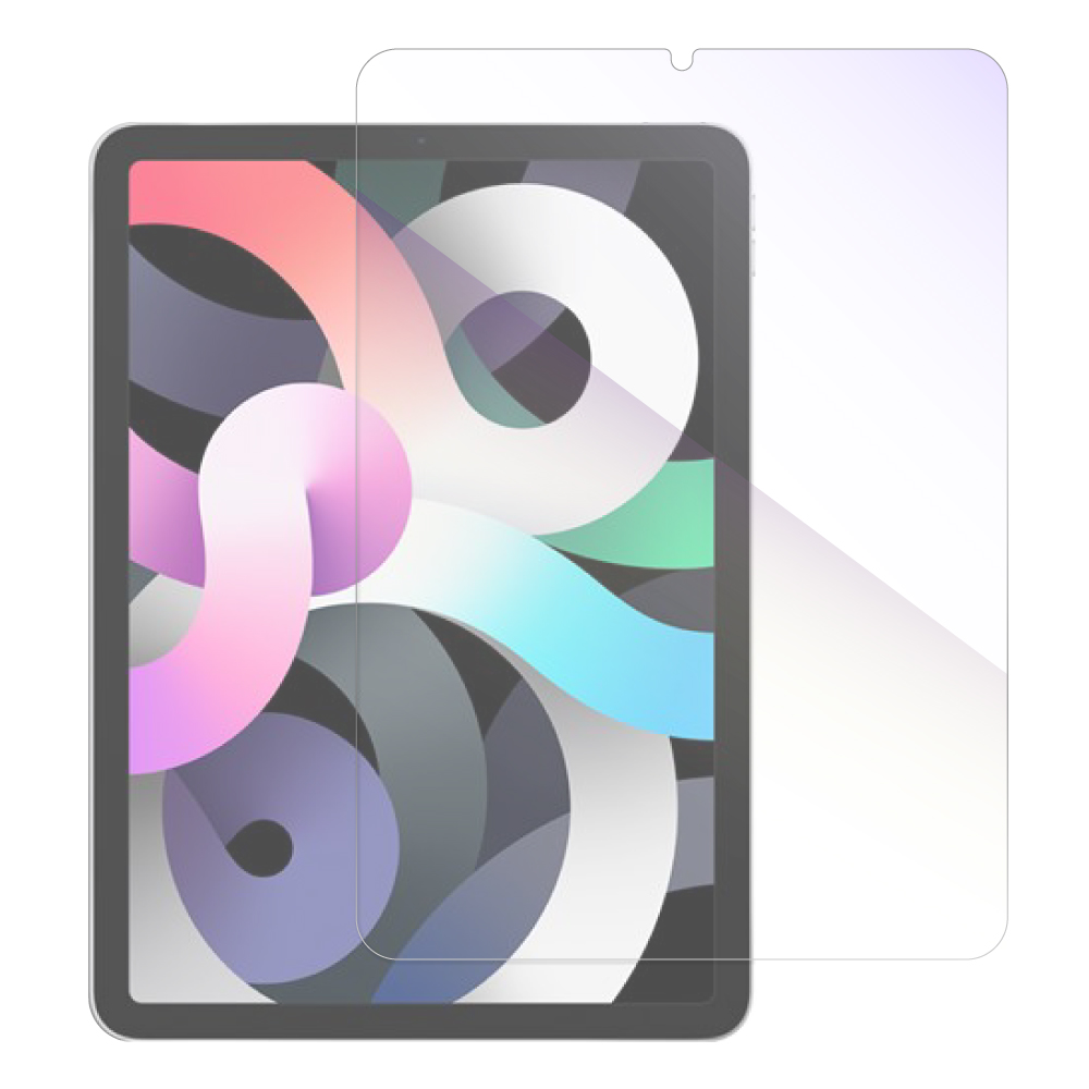 LOOF iPad Air(第4/5世代) [ブルーライトカット仕様] 強化ソフトフィルム保護フィルム 気泡無し 貼りやすい 気泡なし 割れ防止