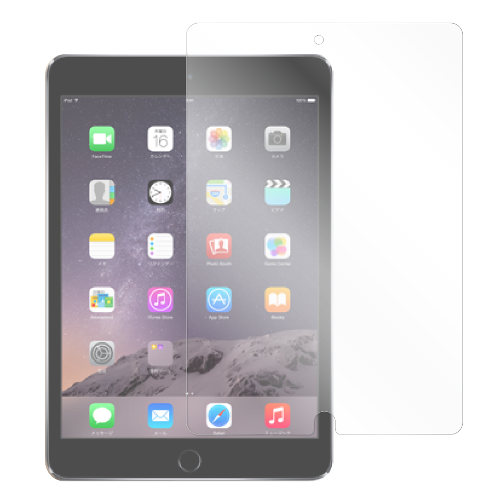 LOOF iPad Air(1/2) [マット仕様] 強化ソフトフィルム保護フィルム 気泡無し 貼りやすい 気泡なし 割れ防止