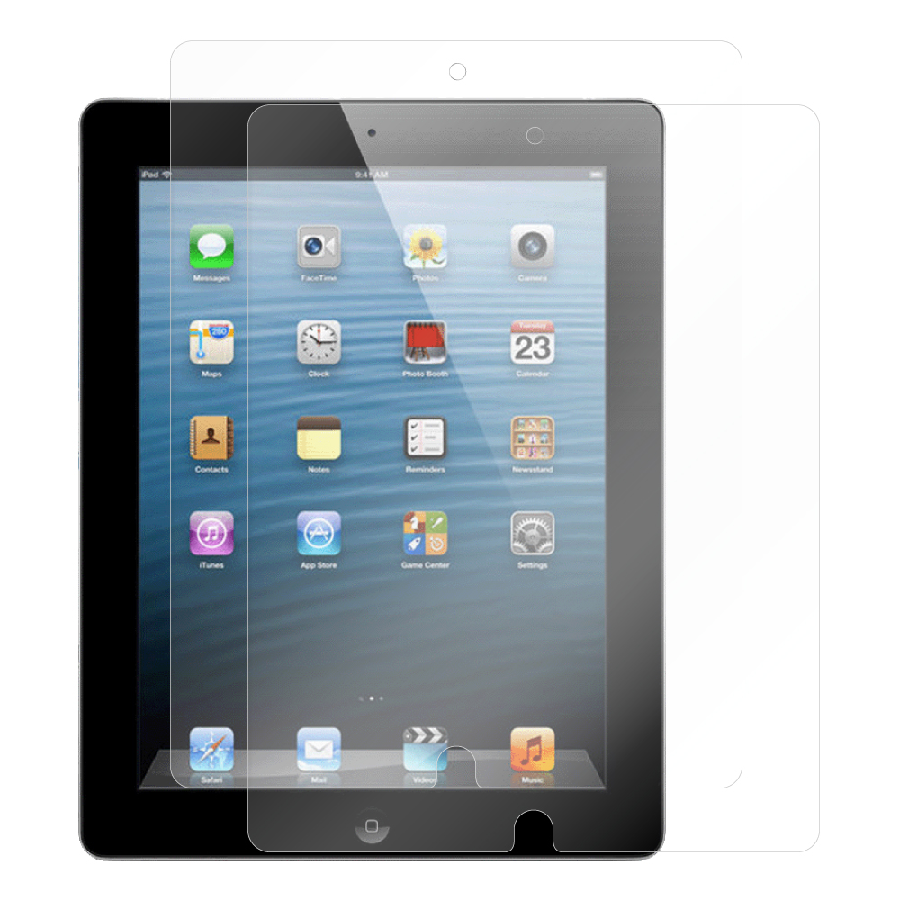 [2枚入り] LOOF iPad 第2世代 第3世代 第4世代 2011 2012 アイパッド 用 [ペーパータッチ仕様] フィルム ペーパーライク 紙 ペーパーライクフィルム さらさら イラスト 保護フィルム 指紋防止 反射防止 気泡なし