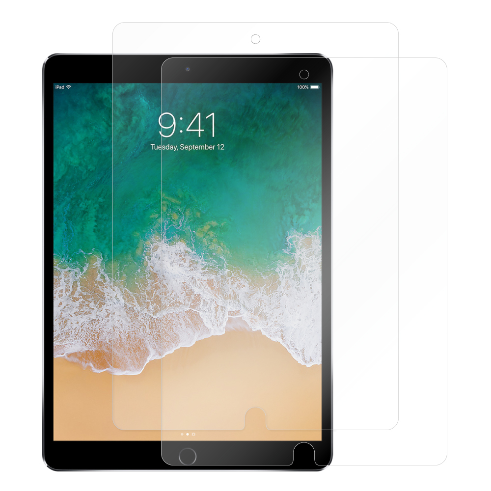 [2枚入り] LOOF iPad Pro 10.5インチ 2017 アイパッド 用 [ペーパータッチ仕様] フィルム ペーパーライク 紙 ペーパーライクフィルム さらさら イラスト 保護フィルム 指紋防止 反射防止 気泡なし