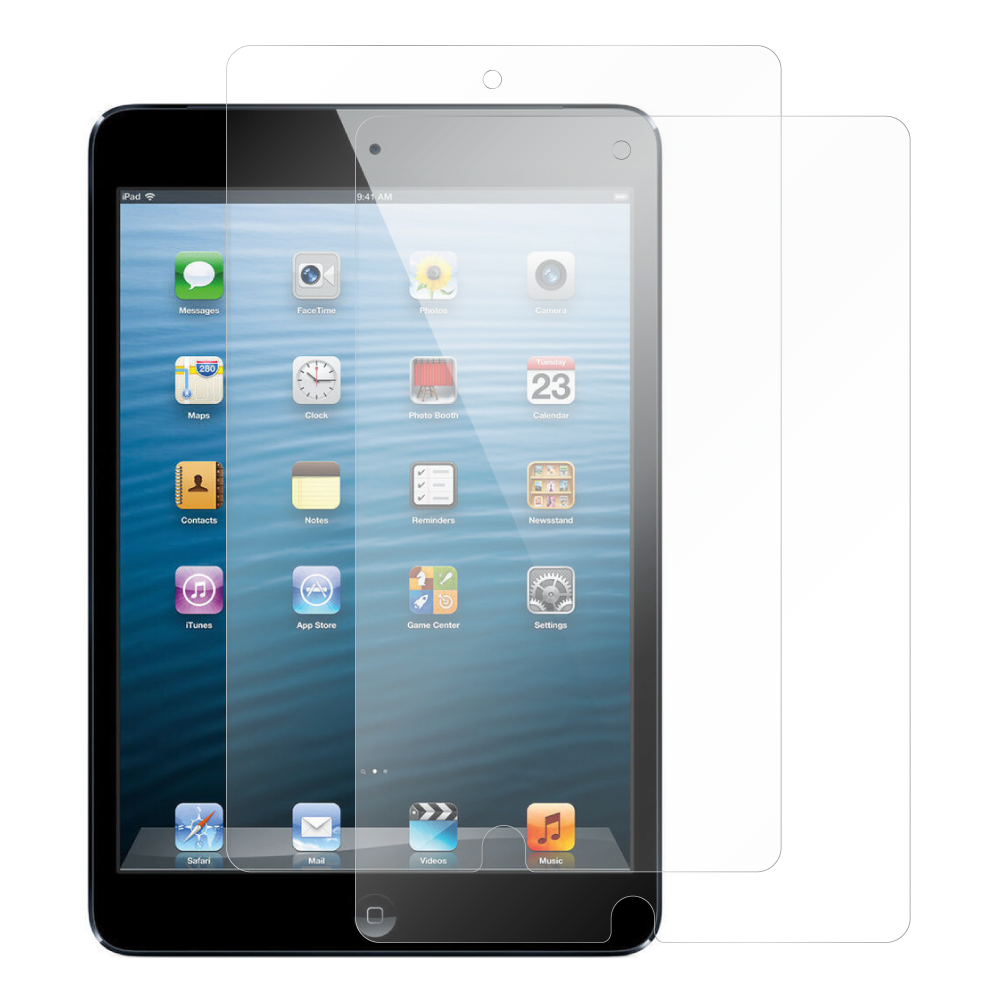 [2枚入り] LOOF iPad mini 1 2 3 2012 2013 2014 アイパッド 用 [ペーパータッチ仕様] フィルム ペーパーライク 紙 ペーパーライクフィルム さらさら イラスト 保護フィルム 指紋防止 反射防止 気泡なし