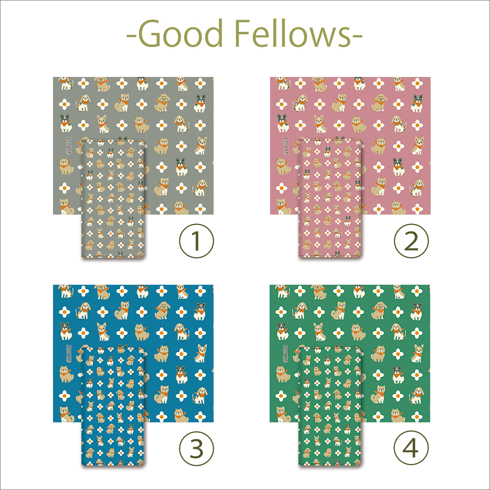 LOOF ANLOOF DIGNO BX 用 高品質 手帳型ケース カード収納付き ベルトなし [-Good Fellows-]