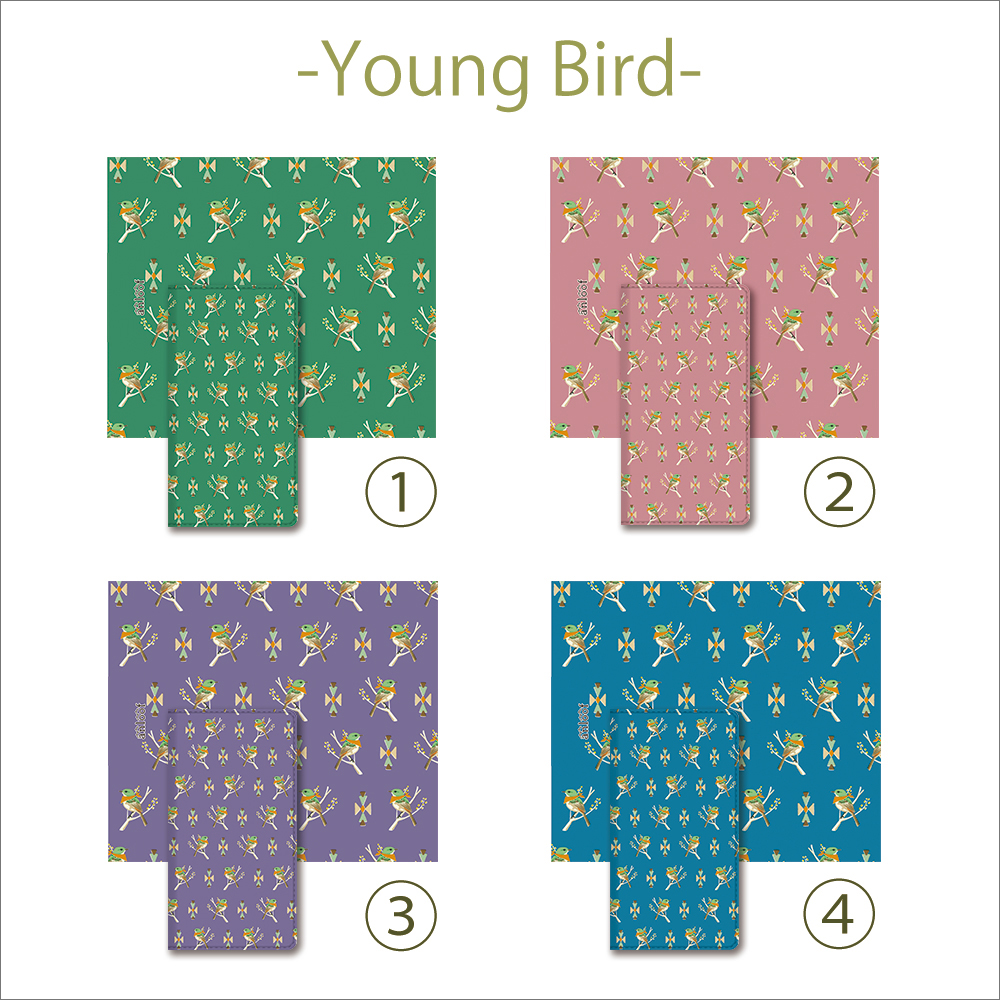 LOOF ANLOOF Libero S10用 高品質 手帳型ケース カード収納付き ベルトなし [-Young Bird-]