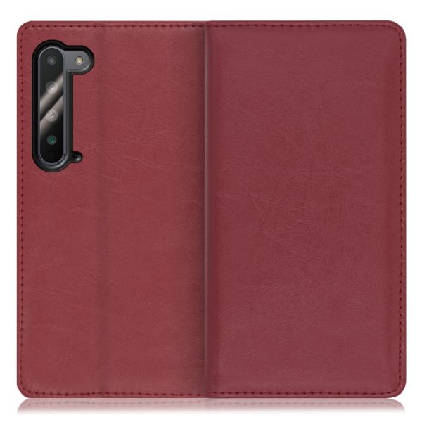 [ LOOF ROYALE ] AQUOS R5G SH-51A / SHG01  スマホケース ケース カバー 手帳型ケース カード収納 マグネット付き 本革 ベルトなし [ AQUOS R5G ]