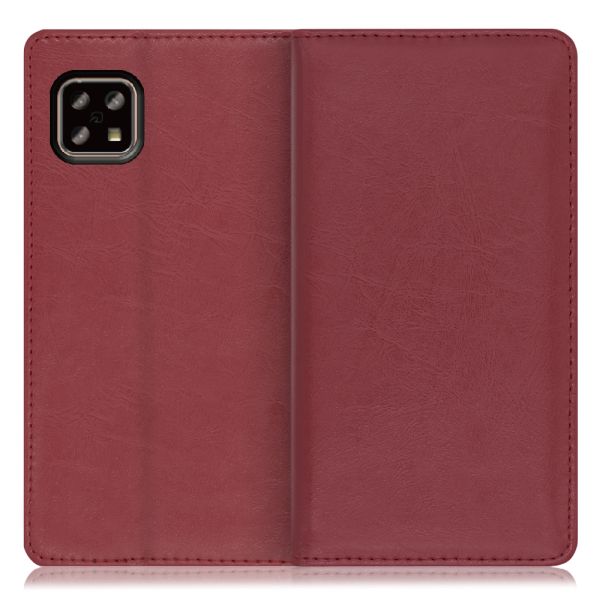 [ LOOF ROYALE ] AQUOS sense4 / sense4 lite / sense4 basic / sense5G / やさしいスマホ2 sense 4 4lite 4basic 5G sense4lite sense4basic スマホケース ケース カバー 手帳型ケース カード収納 マグネット付き 本革 ベルトなし [ AQUOS sense4/4 lite/4 basic/sense5G/やさしいスマホ2 ]