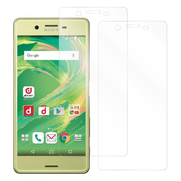 [2枚入り] LOOF 強化ソフトフィルム Xperia X Performance SO-04H / SOV33 xperformance 保護フィルム クリア/マット/ブルーライトカット/覗き見防止  簡単貼り付け 画面保護 ソフトフィルム 気泡なし 傷防止 割れ防止 [ Xperia X Performance ]