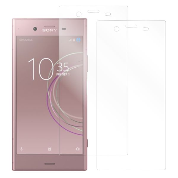 [2枚入り] LOOF 強化ソフトフィルム Xperia XZ1 SO-01K / SOV36  保護フィルム クリア/マット/ブルーライトカット/覗き見防止  簡単貼り付け 画面保護 ソフトフィルム 気泡なし 傷防止 割れ防止 [ Xperia XZ1 ]