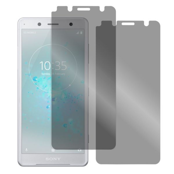 [2枚入り] LOOF 強化ソフトフィルム Xperia XZ2 Compact SO-05K xz2compact 保護フィルム クリア/マット/ブルーライトカット/覗き見防止  簡単貼り付け 画面保護 ソフトフィルム 気泡なし 傷防止 割れ防止 [ Xperia XZ2 Compact ]
