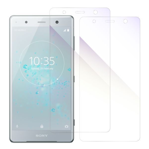[2枚入り] LOOF 強化ソフトフィルム Xperia XZ2 Premium SO-04K / SOV38 xz2premium 保護フィルム クリア/マット/ブルーライトカット/覗き見防止  簡単貼り付け 画面保護 ソフトフィルム 気泡なし 傷防止 割れ防止 [ Xperia XZ2 Premium ]