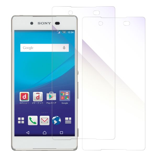 [2枚入り] LOOF 強化ソフトフィルム Xperia Z4 SO-03G / SOV31  保護フィルム クリア/マット/ブルーライトカット/覗き見防止  簡単貼り付け 画面保護 ソフトフィルム 気泡なし 傷防止 割れ防止 [ Xperia Z4 ]