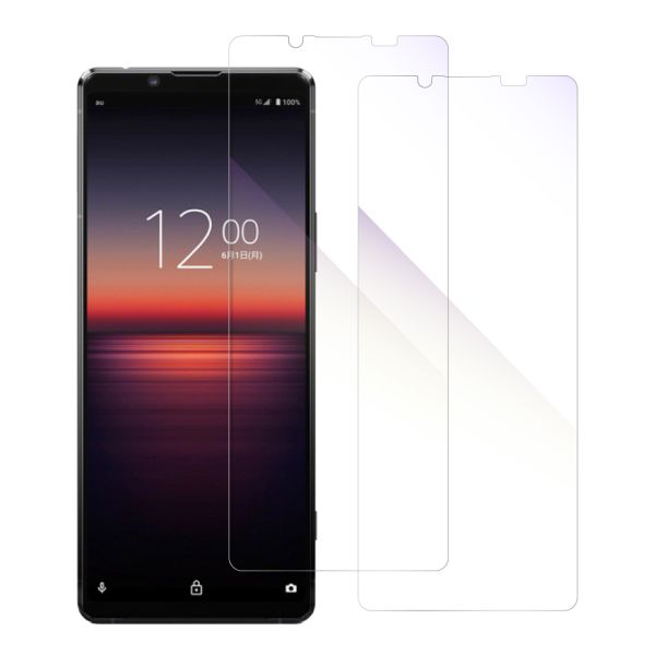 [2枚入り] LOOF 強化ソフトフィルム Xperia 1 II SO-51A / SOG01 xperia1Ⅱ 1Ⅱ xperia1 保護フィルム クリア/マット/ブルーライトカット/覗き見防止  簡単貼り付け 画面保護 ソフトフィルム 気泡なし 傷防止 割れ防止 [ Xperia 1 Ⅱ ]