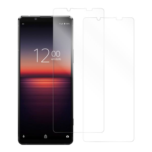 [2枚入り] LOOF 強化ソフトフィルム Xperia 1 II SO-51A / SOG01 xperia1Ⅱ 1Ⅱ xperia1 保護フィルム クリア/マット/ブルーライトカット/覗き見防止  簡単貼り付け 画面保護 ソフトフィルム 気泡なし 傷防止 割れ防止 [ Xperia 1 Ⅱ ]