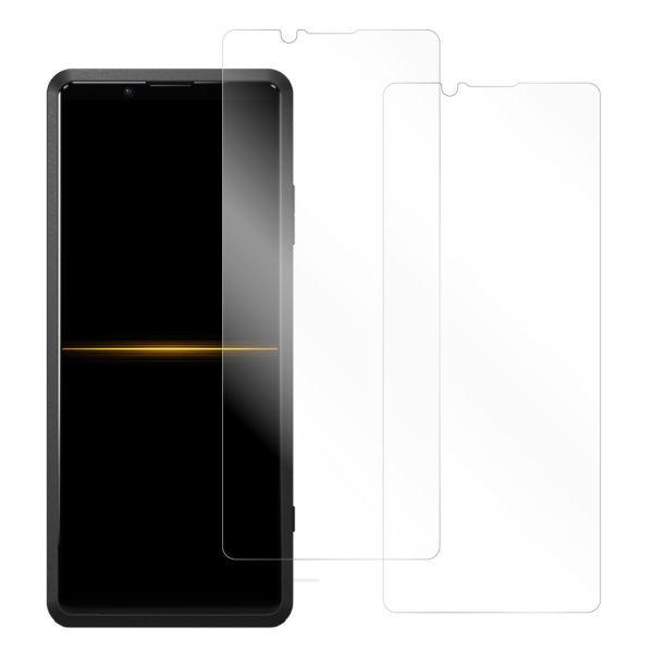 [2枚入り] LOOF 強化ソフトフィルム Xperia PRO XQ-AQ52 xperiapro 保護フィルム クリア/マット/ブルーライトカット/覗き見防止  簡単貼り付け 画面保護 ソフトフィルム 気泡なし 傷防止 割れ防止 [ Xperia PRO ]