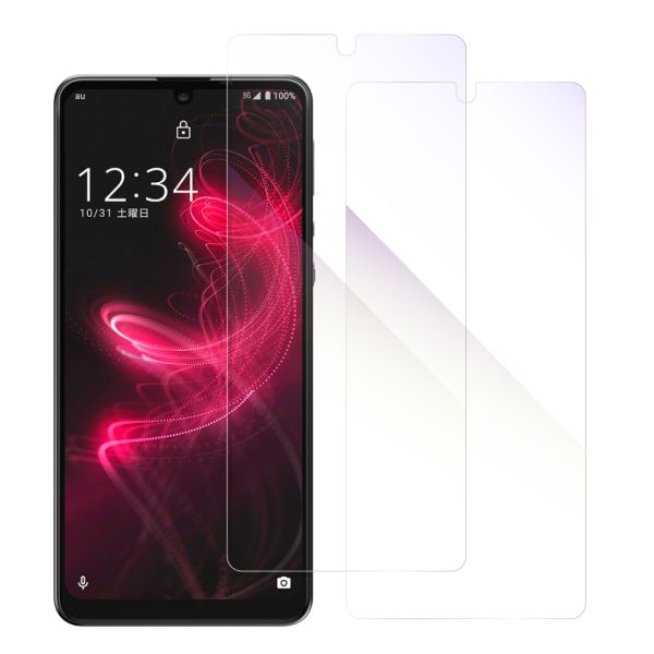 [2枚入り] LOOF 強化ソフトフィルム AQUOS zero5G Basic zero5gbasic zero 5G basic 保護フィルム クリア/マット/ブルーライトカット/覗き見防止  簡単貼り付け 画面保護 ソフトフィルム 気泡なし 傷防止 割れ防止 [ AQUOS zero5G Basic ]
