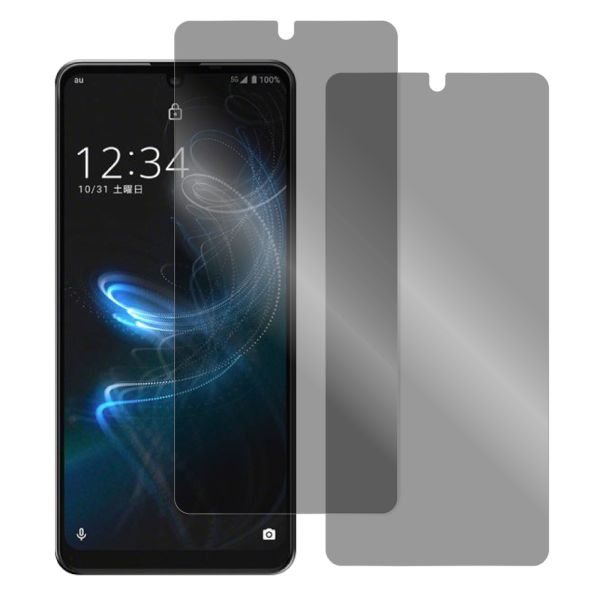 [2枚入り] LOOF 強化ソフトフィルム AQUOS zero5G Basic zero5gbasic zero 5G basic 保護フィルム クリア/マット/ブルーライトカット/覗き見防止  簡単貼り付け 画面保護 ソフトフィルム 気泡なし 傷防止 割れ防止 [ AQUOS zero5G Basic ]