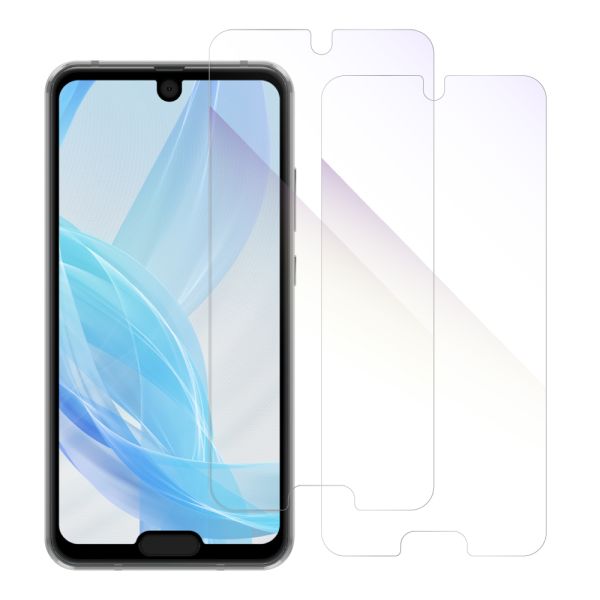 [2枚入り] LOOF 強化ソフトフィルム AQUOS R2 compact SH-M09  R2compact R2compact 保護フィルム クリア/マット/ブルーライトカット/覗き見防止  簡単貼り付け 画面保護 ソフトフィルム 気泡なし 傷防止 割れ防止 [ AQUOS R2 compact ]