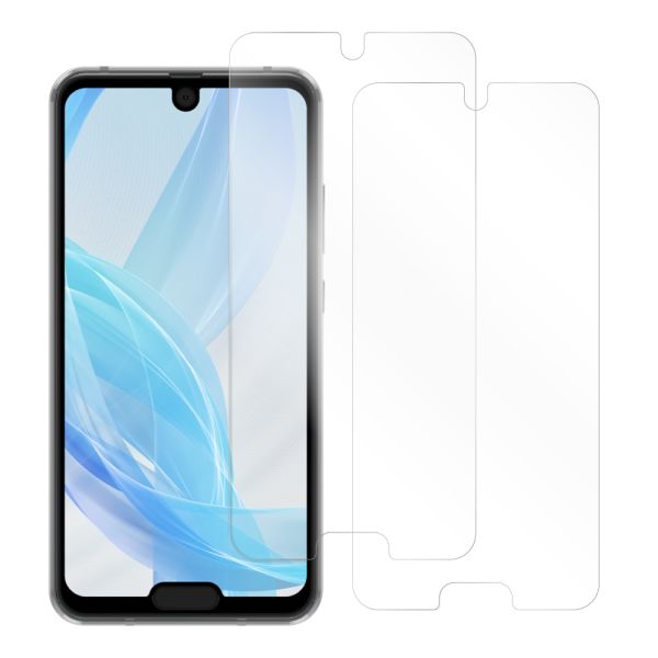 [2枚入り] LOOF 強化ソフトフィルム AQUOS R2 compact SH-M09  R2compact R2compact 保護フィルム クリア/マット/ブルーライトカット/覗き見防止  簡単貼り付け 画面保護 ソフトフィルム 気泡なし 傷防止 割れ防止 [ AQUOS R2 compact ]