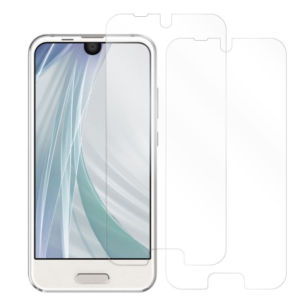 [2枚入り] LOOF 強化ソフトフィルム AQUOS R compact SH-M06 / SHV41  Rcompact Rcompact 保護フィルム クリア/マット/ブルーライトカット/覗き見防止  簡単貼り付け 画面保護 ソフトフィルム 気泡なし 傷防止 割れ防止 [ AQUOS R compact ]