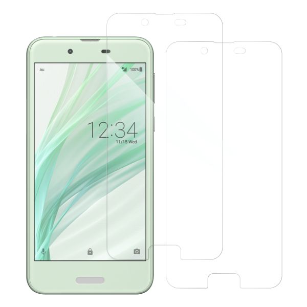 [2枚入り] LOOF 強化ソフトフィルム AQUOS sense  保護フィルム クリア/マット/ブルーライトカット/覗き見防止  簡単貼り付け 画面保護 ソフトフィルム 気泡なし 傷防止 割れ防止 [ AQUOS sense ]