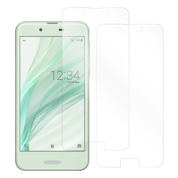 [2枚入り] LOOF 強化ソフトフィルム AQUOS sense  保護フィルム クリア/マット/ブルーライトカット/覗き見防止  簡単貼り付け 画面保護 ソフトフィルム 気泡なし 傷防止 割れ防止 [ AQUOS sense ]