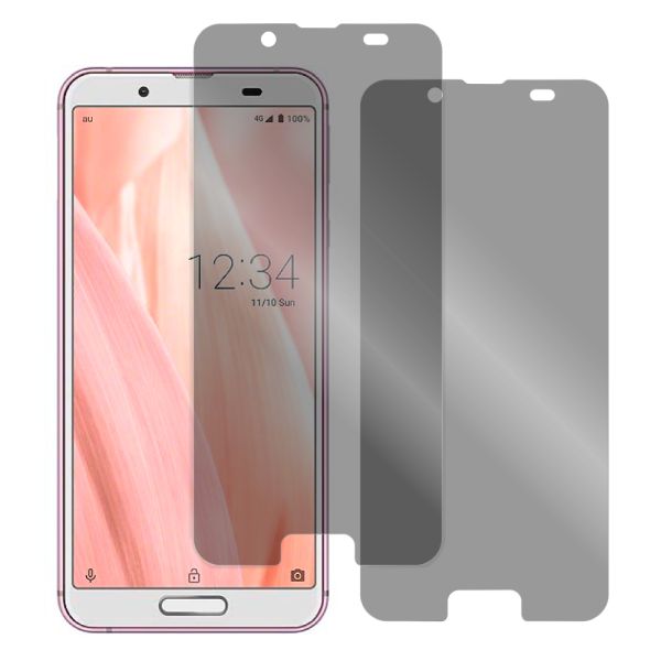 [2枚入り] LOOF 強化ソフトフィルム AQUOS sense3 / sense3 lite sense 3 3lite sense3lite 保護フィルム クリア/マット/ブルーライトカット/覗き見防止  簡単貼り付け 画面保護 ソフトフィルム 気泡なし 傷防止 割れ防止 [ AQUOS sense3 / sense3 lite ]