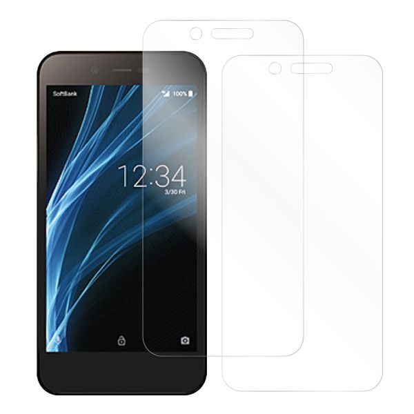 [2枚入り] LOOF 強化ソフトフィルム AQUOS sense basic sensebasic 保護フィルム クリア/マット/ブルーライトカット/覗き見防止  簡単貼り付け 画面保護 ソフトフィルム 気泡なし 傷防止 割れ防止 [ AQUOS sense basic ]