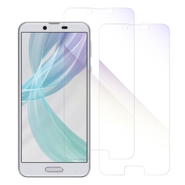 [2枚入り] LOOF 強化ソフトフィルム AQUOS sense plus SH-M07  senseplus senseplus 保護フィルム クリア/マット/ブルーライトカット/覗き見防止  簡単貼り付け 画面保護 ソフトフィルム 気泡なし 傷防止 割れ防止 [ AQUOS sense plus ]