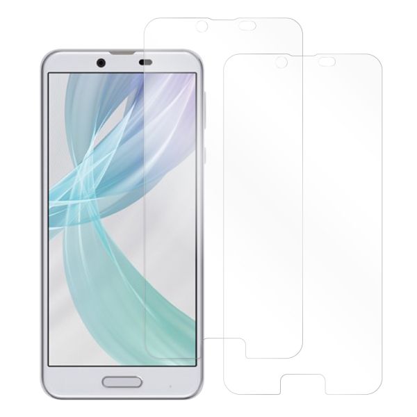 [2枚入り] LOOF 強化ソフトフィルム AQUOS sense plus SH-M07  senseplus senseplus 保護フィルム クリア/マット/ブルーライトカット/覗き見防止  簡単貼り付け 画面保護 ソフトフィルム 気泡なし 傷防止 割れ防止 [ AQUOS sense plus ]