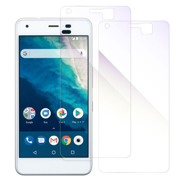[2枚入り] LOOF 強化ソフトフィルム Android One S4 Androidone S4 androidoneS4 保護フィルム クリア/マット/ブルーライトカット/覗き見防止  簡単貼り付け 画面保護 ソフトフィルム 気泡なし 傷防止 割れ防止 [ Android One S4 ]